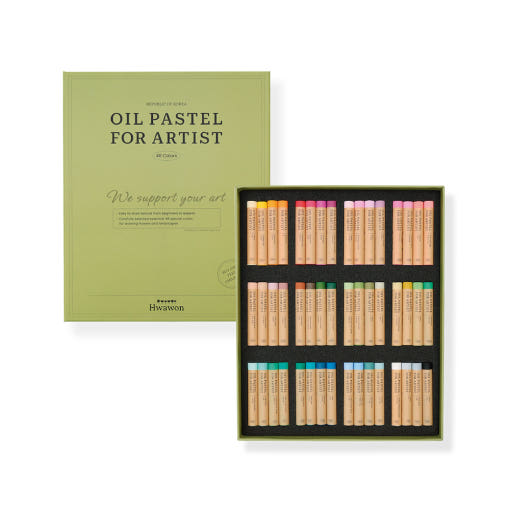 [hwawon] Soft Oil Pastel 1ea(48Colors)
