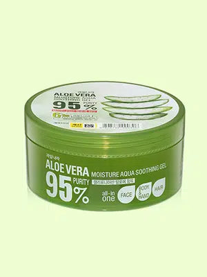 [Fruit Nara] Aloe Vera Moisture Aqua Soothing Gel 300ml :: K-Beauty Gel Moisturizer